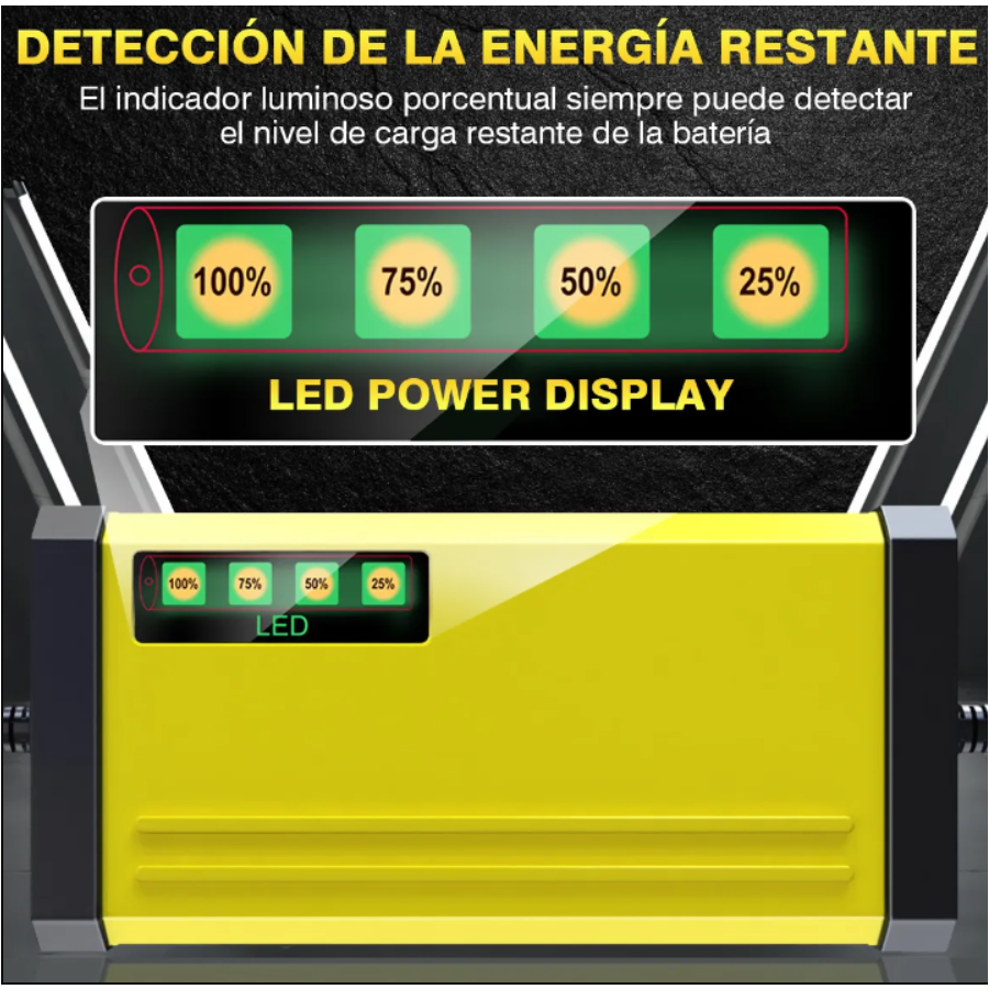 Cargador Inteligente para Batería de Auto - Imagen 7