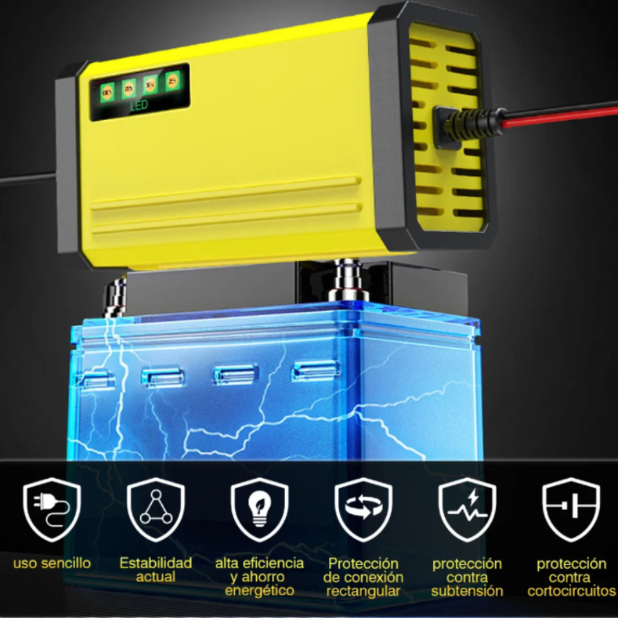 Cargador Inteligente para Batería de Auto - Imagen 8