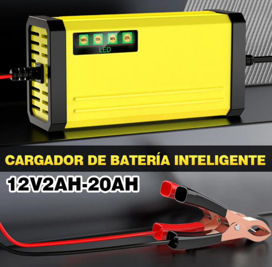 Cargador Inteligente para Batería de Auto - Imagen 5